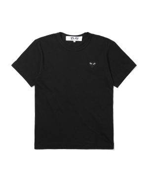 Play Comme des Garçons 爱心缝饰圆领 T 恤