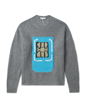 JW ANDERSON 图案嵌花针织衫