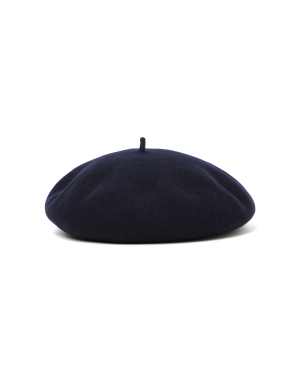KANGOL Logo 刺绣毛绒贝雷帽