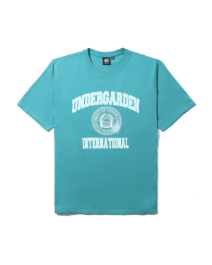 UNDERGARDEN 饰喷绘 logo 印花 T 恤