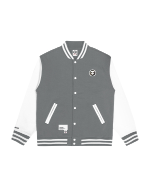 Aape Logo 印花饰标签直排扣卫衣