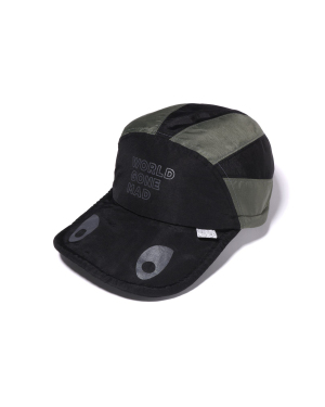 A BATHING APE® 标语印花拼接棒球帽
