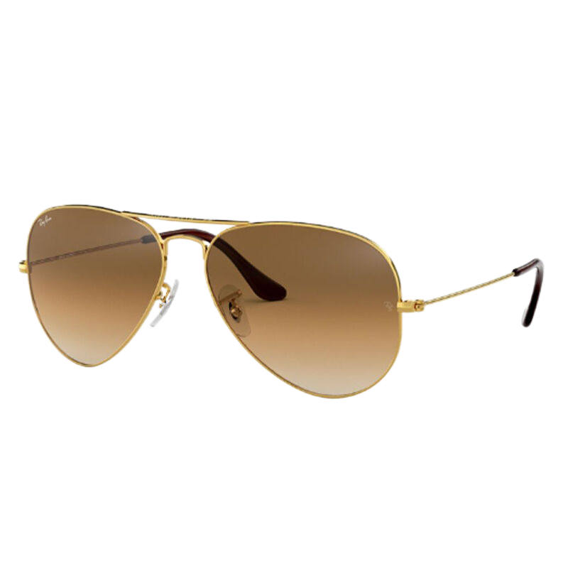 RayBan雷朋太阳镜经典飞行员潮流渐变墨镜0RB3025 001/51棕色渐变镜片58mm