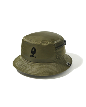 A BATHING APE® 猿人头印花渔夫帽