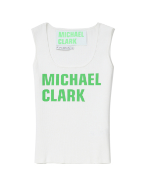 JW ANDERSON MICHAEL CLARK 联乘系列 字母印花背心