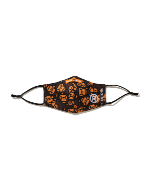 A BATHING APE® 满幅 Milo 印花口罩