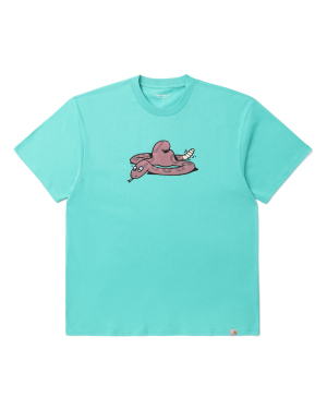 Carhartt WIP 图案印花饰标签 T 恤