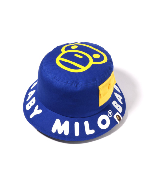 A BATHING APE® 饰口袋 Baby Milo 印花渔夫帽