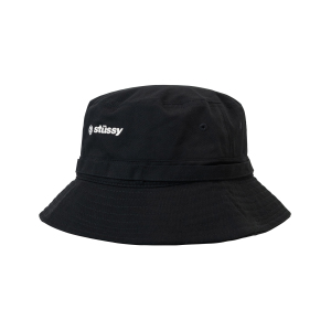 STUSSY Logo 刺绣渔夫帽