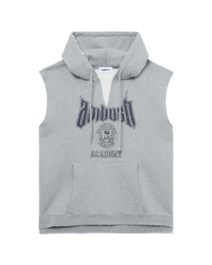 AMBUSH 徽标印花连帽背心