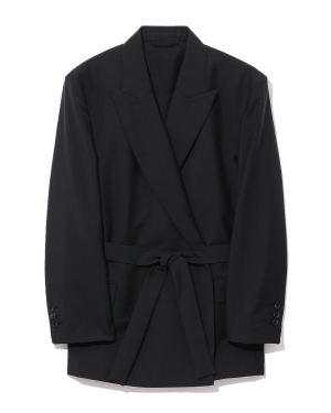 Acne Studios 饰腰带翻领夹克