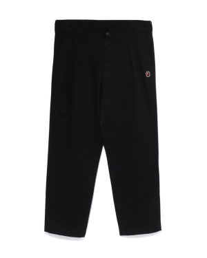 A BATHING APE® 猿人头刺绣休闲裤
