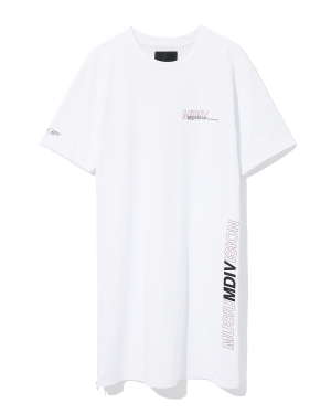 MUSIUM DIV. Logo 印花长款上衣