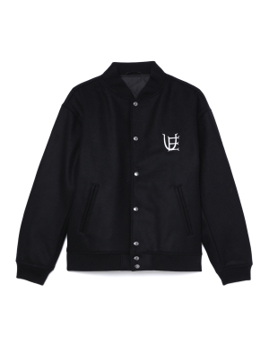 uniform experiment 字母刺绣直排扣夹克