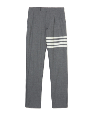 THOM BROWNE 条纹印花饰口袋西装裤