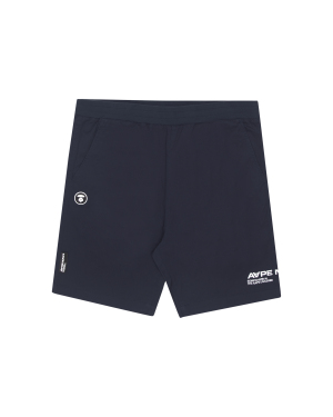 Aape Logo 装饰松紧腰短裤