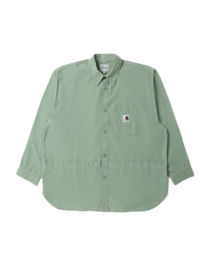 Carhartt WIP 标签缝饰直排扣衬衫