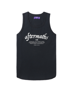 AFTERMATHS Logo 印花背心