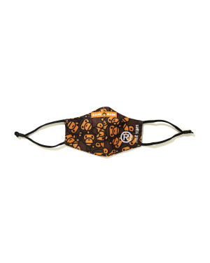 A BATHING APE® 满幅 Milo 印花口罩