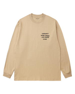 Carhartt WIP 饰标语图案印花 T 恤