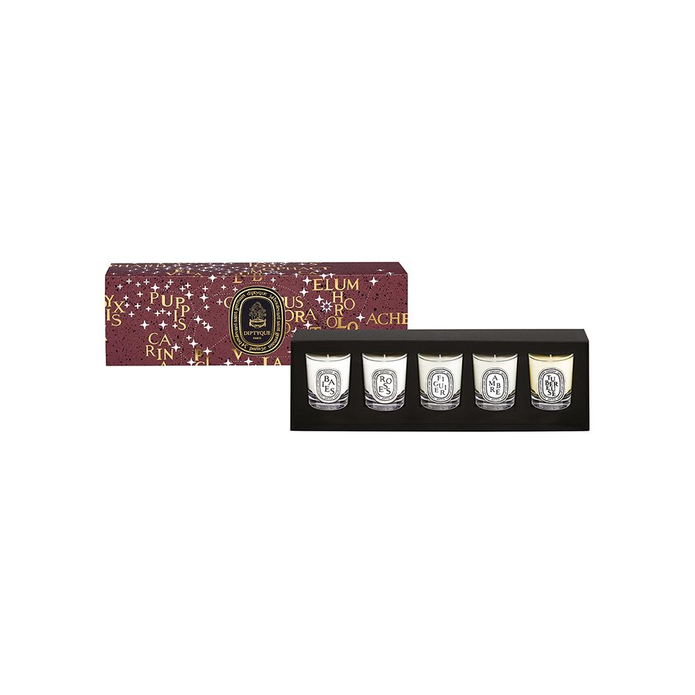 蒂普提克 DIPTYQUE 冬日限量版迷你香氛蜡烛礼盒  五只装 