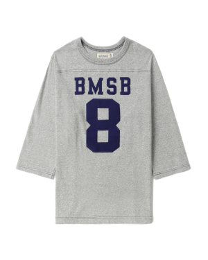 BEAMS BOY 字母刺绣上衣