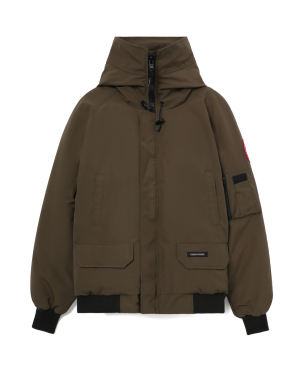 CANADA GOOSE Chilliwack 徽标缝饰连帽羽绒服