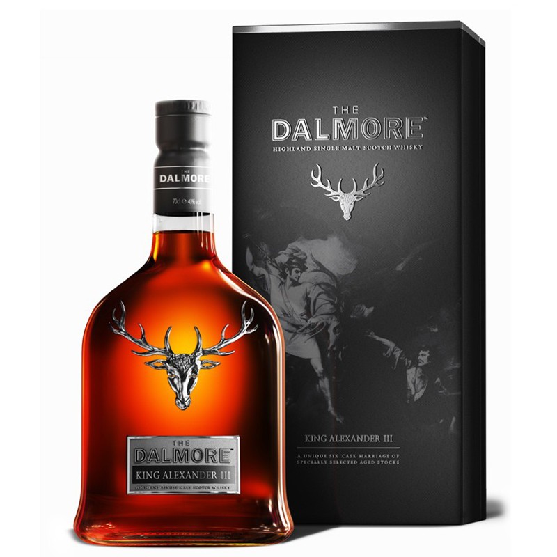 大摩（THE DALMORE）亚历山大三世纪念款单一麦芽苏格兰威士忌 700ml 700ml