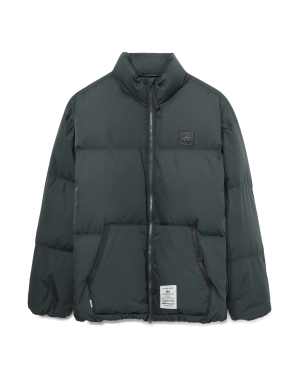 ALPHA INDUSTRIES 徽标装饰绗缝羽绒服