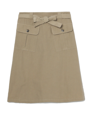 A.P.C. 配系结腰带饰口袋半身裙