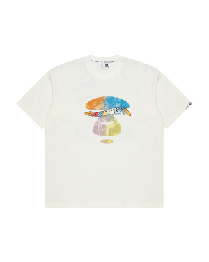 Aape 饰 logo 标语印花 T 恤