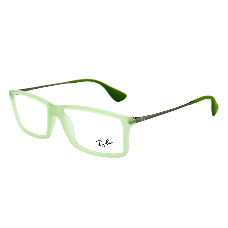 RAYBAN雷朋眼镜框薄荷绿轻便镜架0RX7021M 5366绿色框/枪+绿色腿55mm