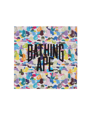 A BATHING APE® Multi Camo logo 印花手帕