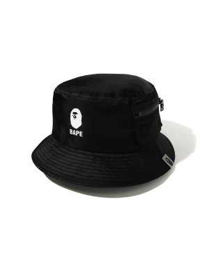 A BATHING APE® 猿人头印花渔夫帽