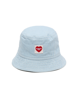 Carhartt WIP 徽标缝饰条纹渔夫帽