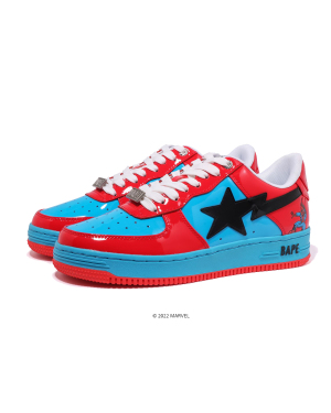 A BATHING APE® MARVEL 联乘系列 BAPE STA SPIDER-MAN 拼色运动鞋