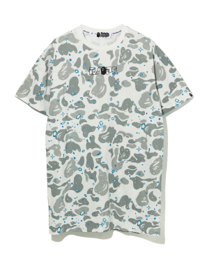 A BATHING APE® Space Camo 标签缝饰夜光连衣裙