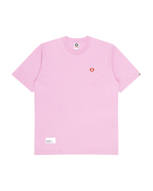 Aape Logo 印花饰标签 T 恤