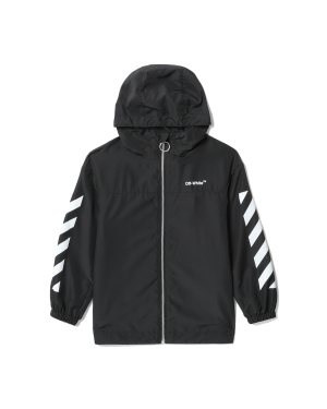 OFF-WHITE c/o VIRGIL ABLOH™ 饰斜纹箭头印花连帽夹克