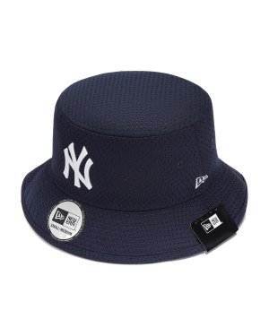 New Era 徽标刺绣网面渔夫帽